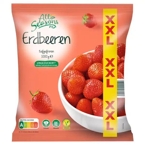 Bild 1 von TK XXL Früchtesortiment 1kg, Erdbeeren