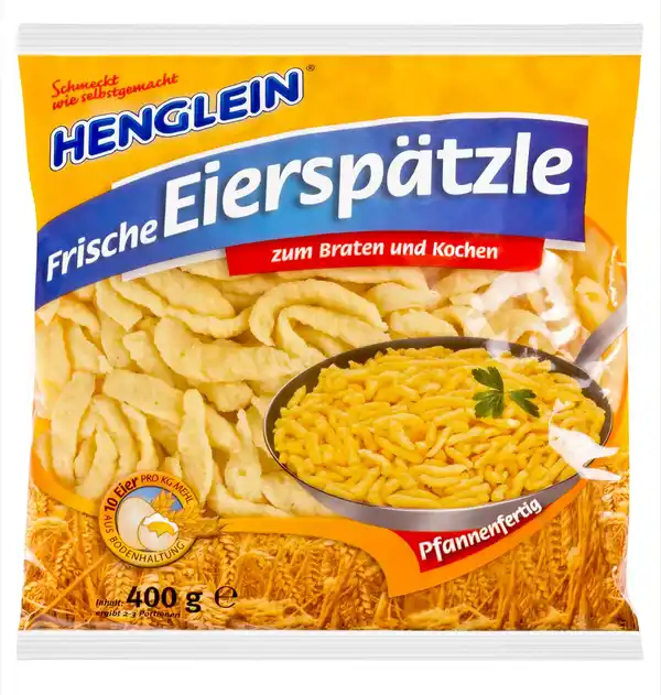 Bild 1 von HENGLEIN Frische Eierspätzle, 400-g-Packg.