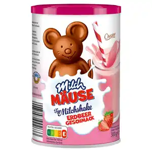 CHOCEUR Milchmäuse Milchshake 300 g, Erdbeere