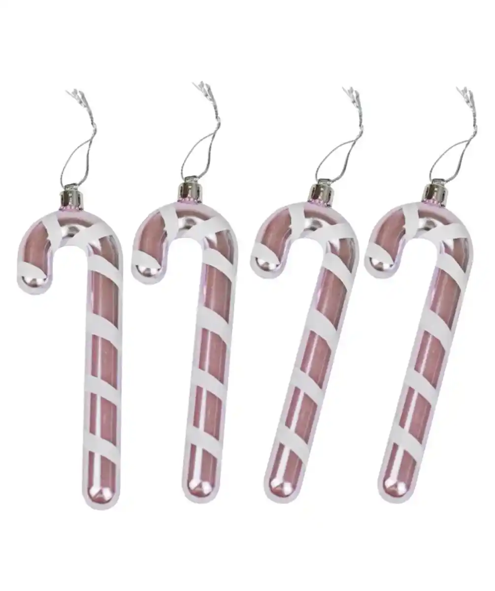 Bild 1 von Deko-Zuckerstangen Weihnachten, rosa