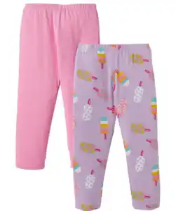 Leggings Eis, Lila/Rosa