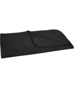 Polar Fleecedecke, schwarz
