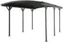 Bild 1 von Design Carport, Autoüberdachung Garage Unterstand, ca. 505 x 300 x 192/219 cm - Anthrazit