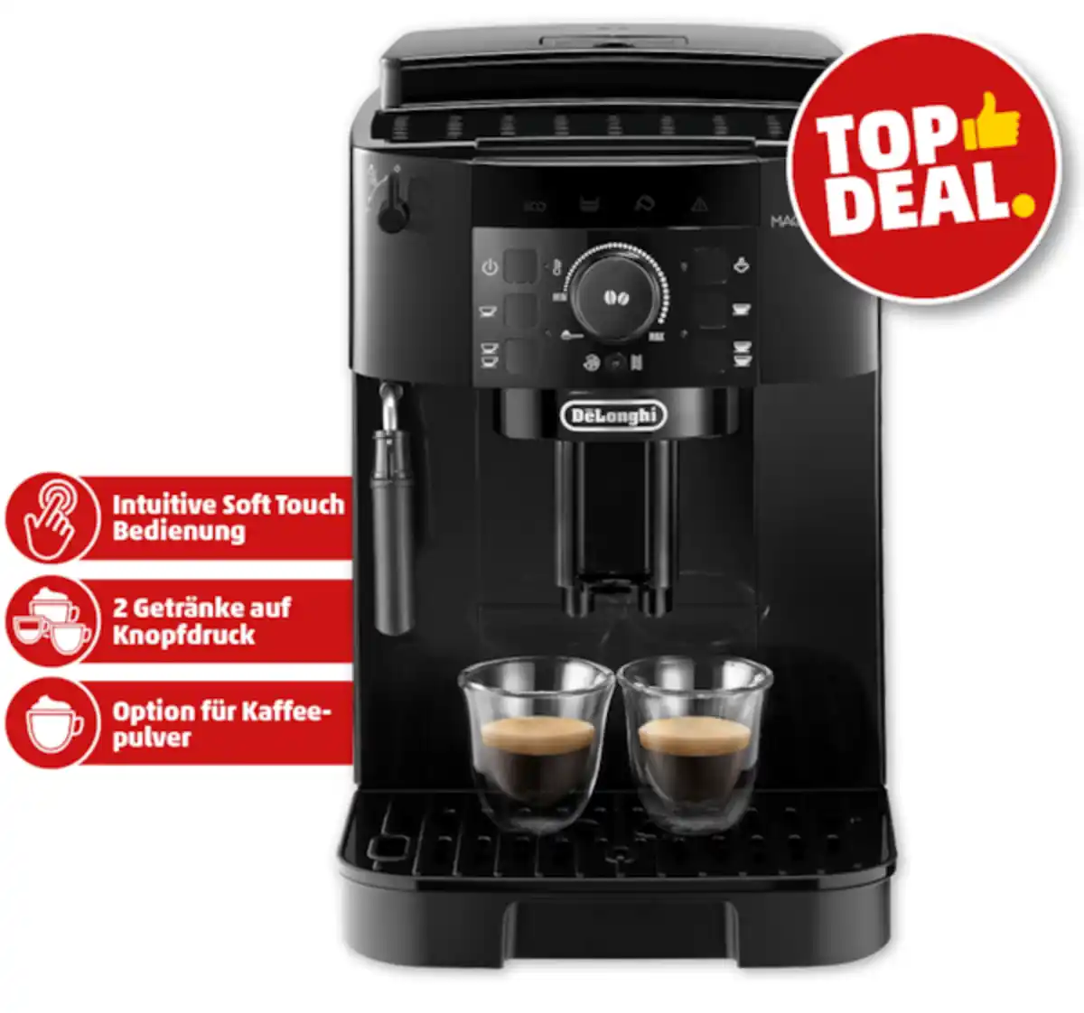 Bild 1 von DE'LONGHI Kaffevollautomat ECAM 12.121.B*