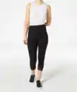 Bild 1 von Leggings mit Spitze, schwarz