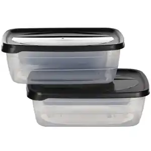 Frischhaltebox - Schwarz, Schwarz, 2 l