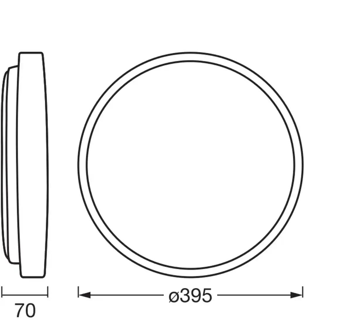Bild 4 von Orbis Alison 395MM 24W 830 Click DIM Wood Decor