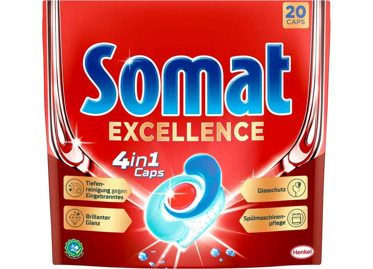 Bild 1 von Somat Spülmaschinen-Caps* 4 in 1 Excellence