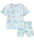 Bild 1 von Stitch T-Shirt + Radlerhose, aqua