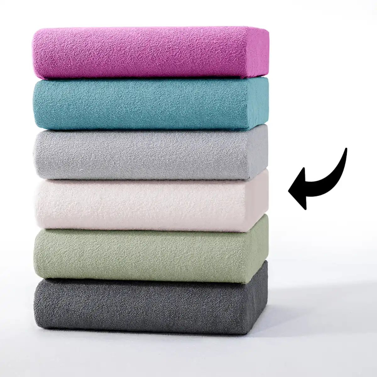 Bild 1 von Frottee-Spannbetttuch, ca. 90-100x200+30 cm