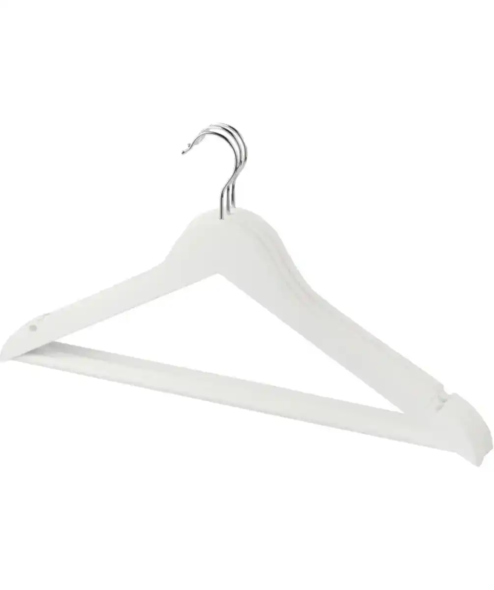 Bild 1 von Kleiderbügel mit Hosensteg, weiß