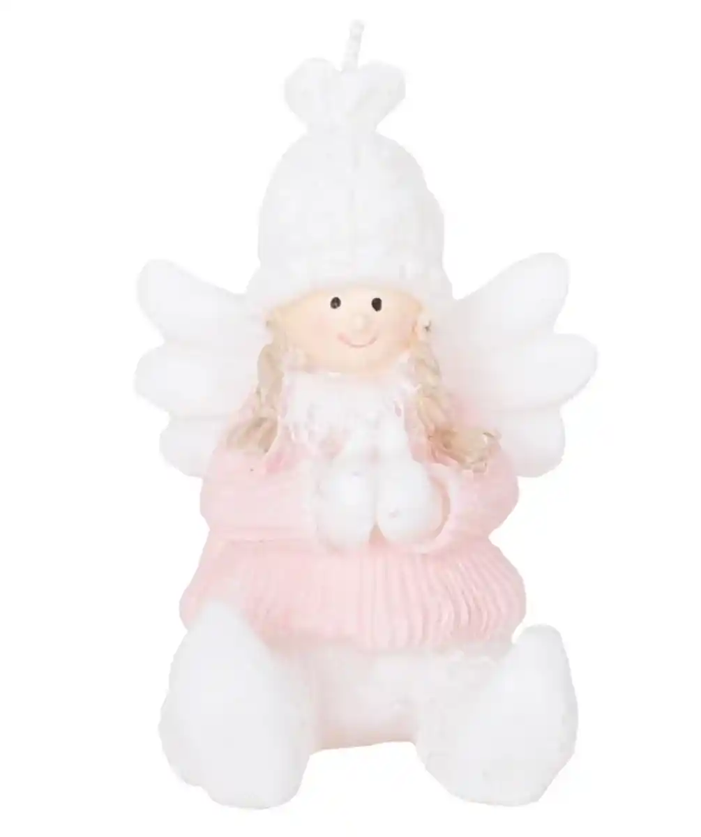 Bild 1 von Figurenkerze Weihnachten, rosa