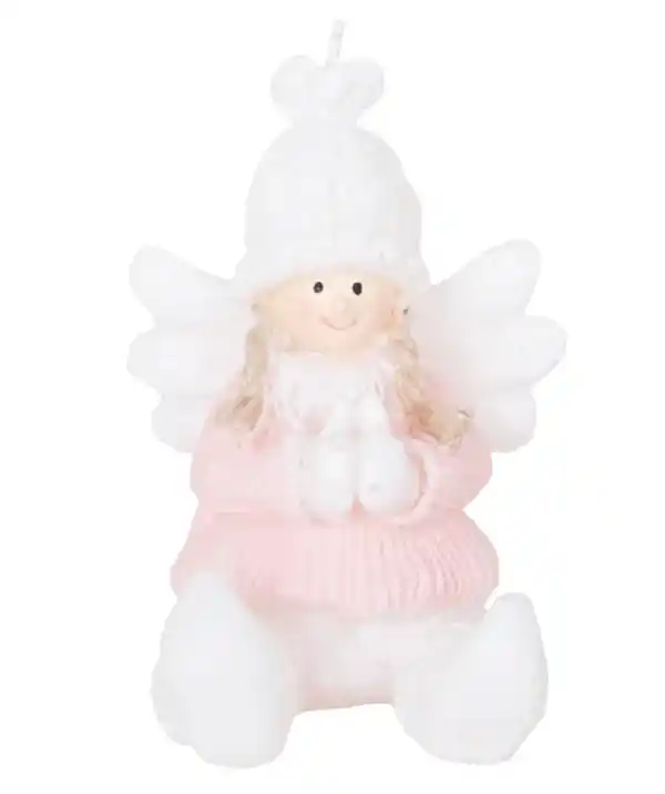 Bild 1 von Figurenkerze Weihnachten, rosa
