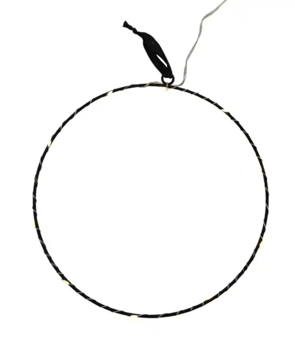 Bild 1 von LED-Kreis Weihnachten, schwarz