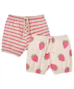Shorts Erdbeeren, hellrosa