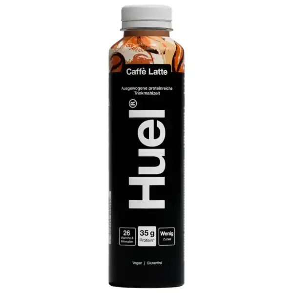 Bild 1 von Huel Caffé Latte Trinkmahlzeit vegan glutenfrei 500ml