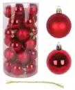Bild 1 von Christbaumkugeln, rot