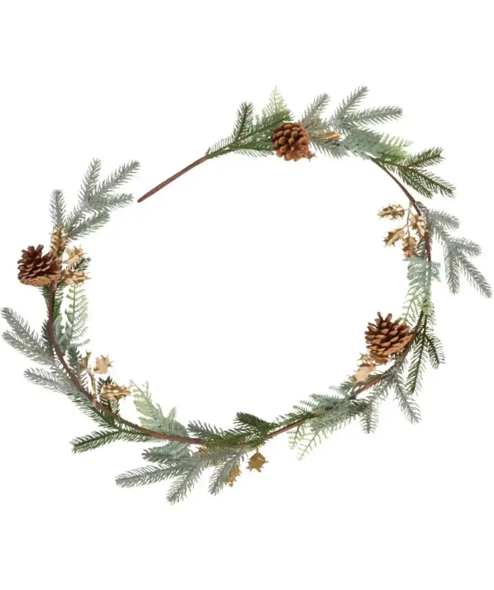 Bild 1 von Deko-Girlande Weihnachten, grün