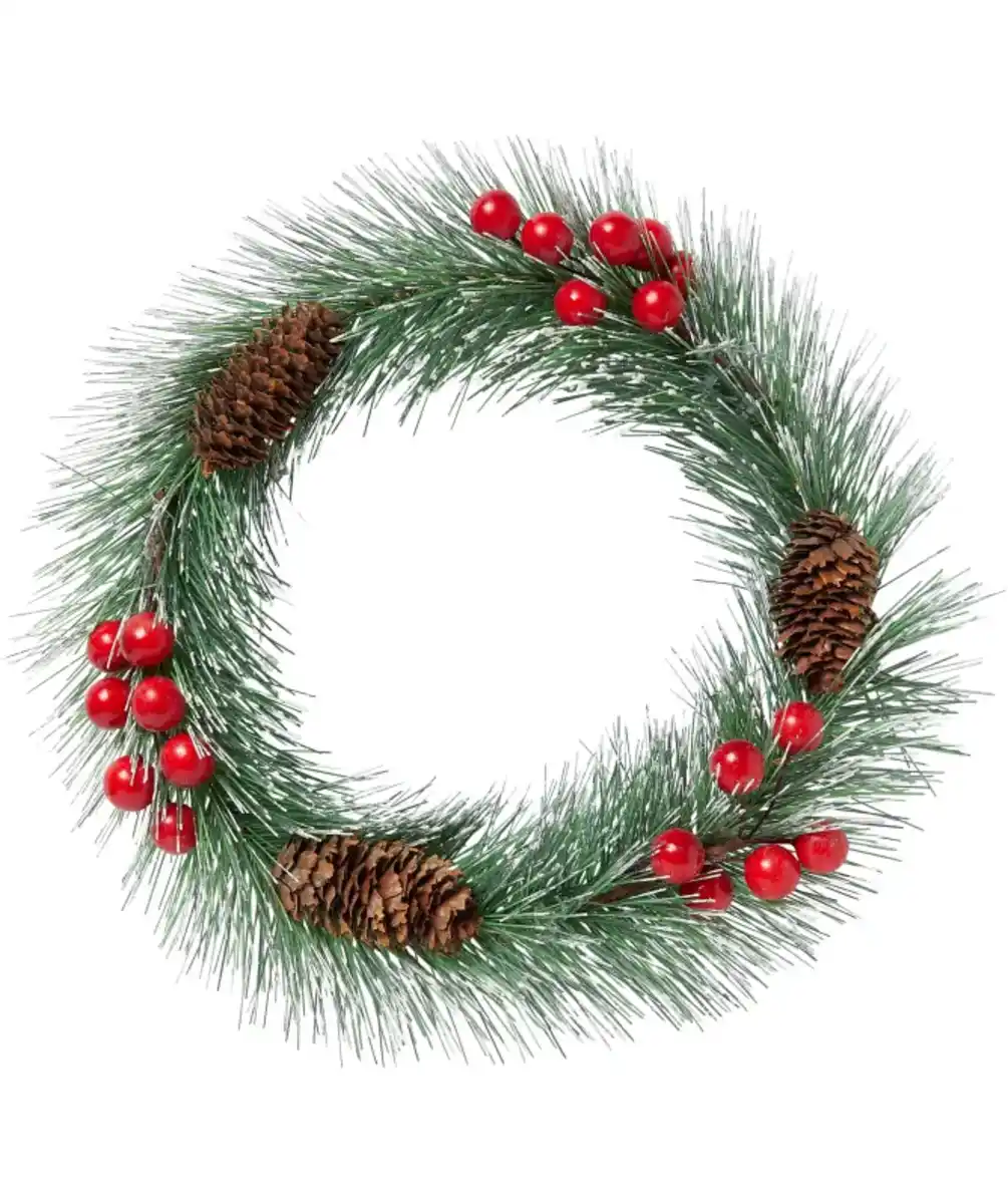 Bild 1 von Deko-Kranz Weihnachten, grün