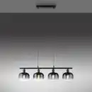 Bild 3 von Pendelleuchte ZEA, 4x E14/25 Watt max., höhenverstellbar, Schwarz