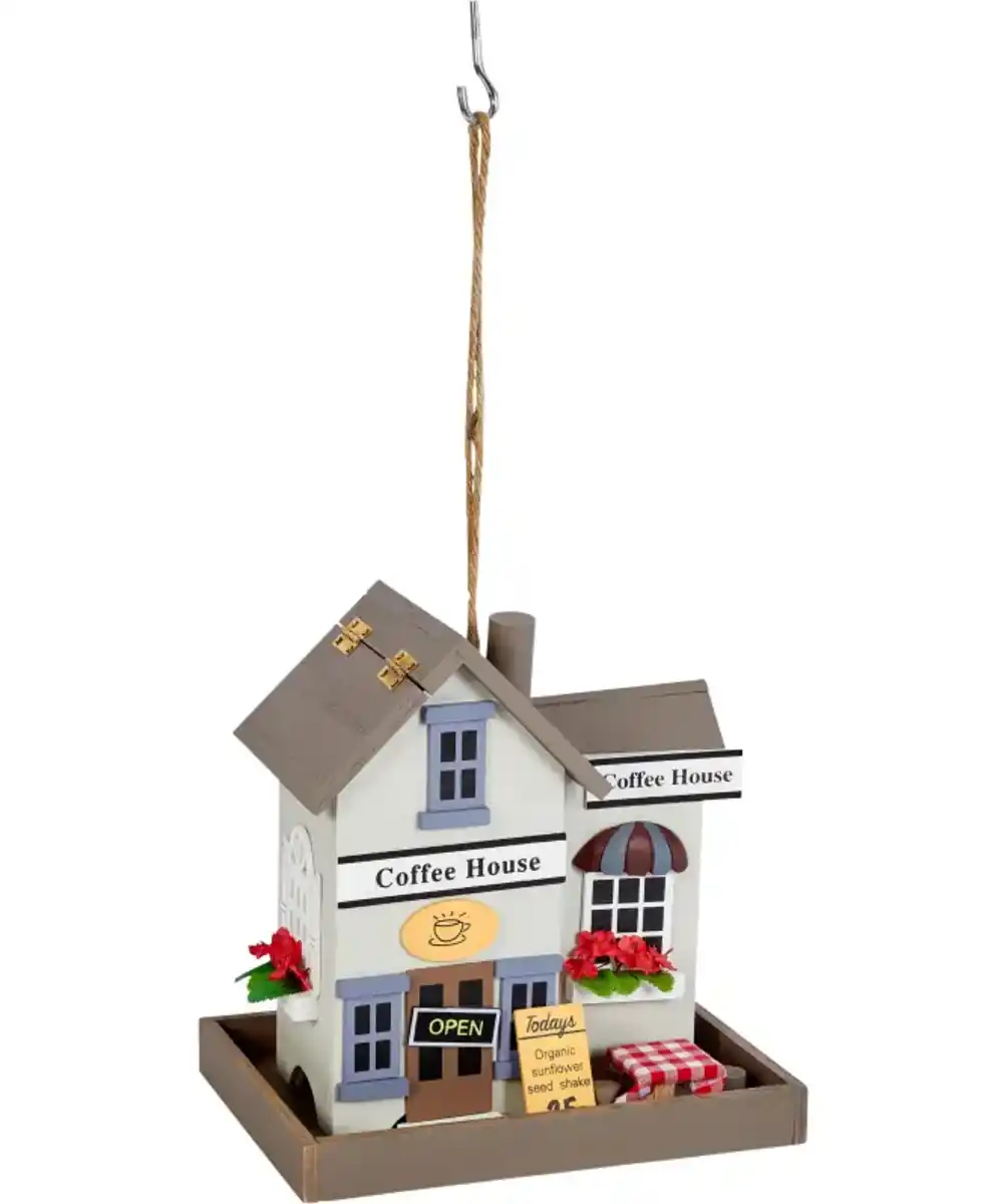 Bild 1 von Vogelhaus Western-Style, hellgrau