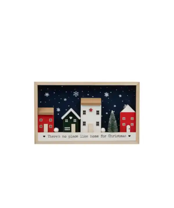 Bild 1 von Wandbild Weihnachten, hellbraun