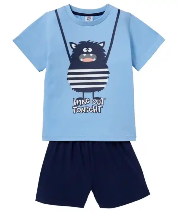 Bild 1 von Pyjama Monster, hellblau
