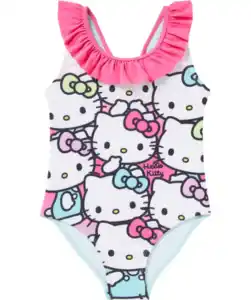 Hello Kitty Badeanzug, pink/blau