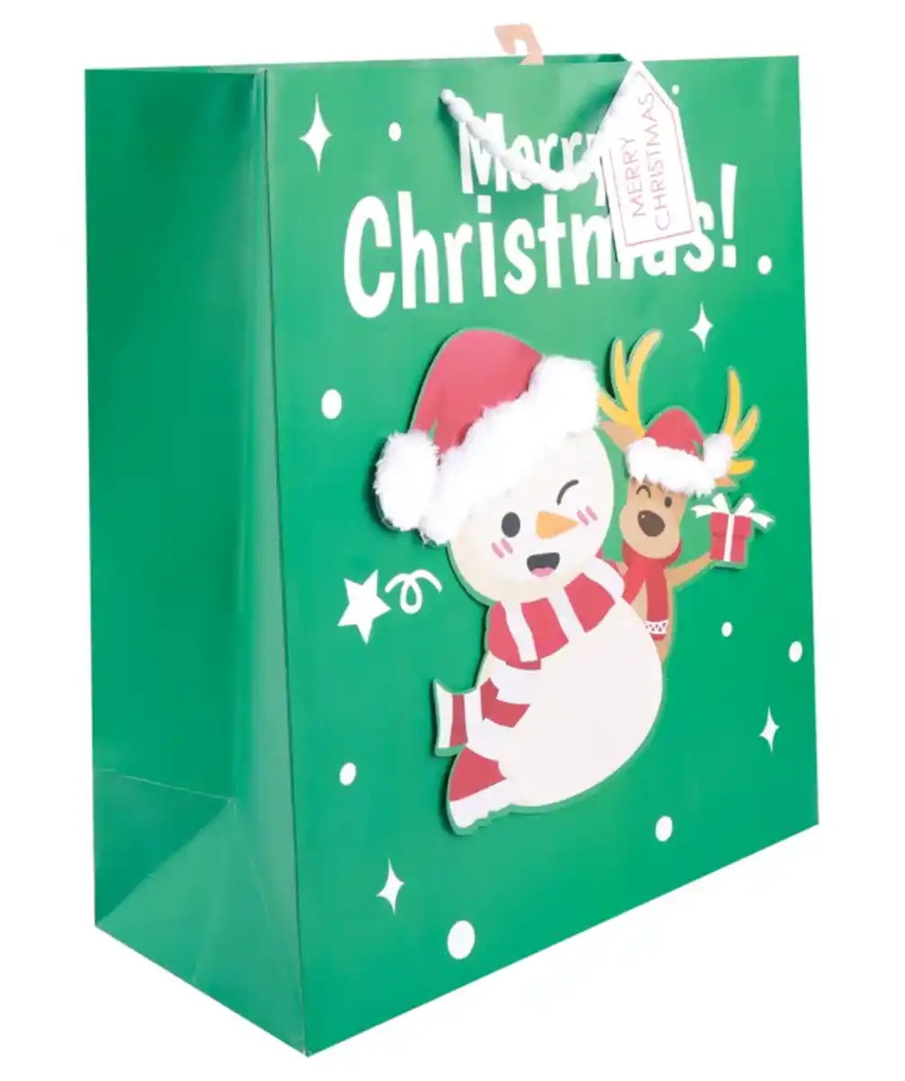 Bild 1 von Geschenktüte Weihnachten, grün