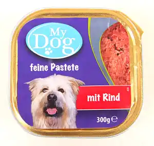 My Dog feine Pastete Hundefutter 300g