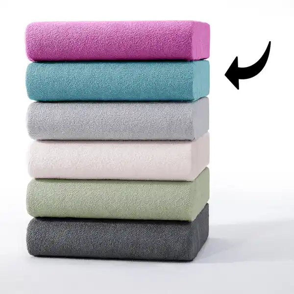 Bild 2 von Frottee-Spannbetttuch ca. 140-160x200+30 cm