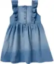 Bild 1 von Jeanskleid mit Rüschen, jeansblau