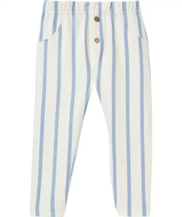 Bild 1 von Gestreifte Sweathose, hellblau