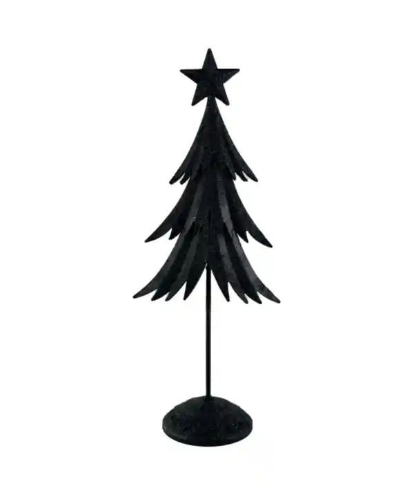 Bild 1 von Deko-Tanne Weihnachten, schwarz