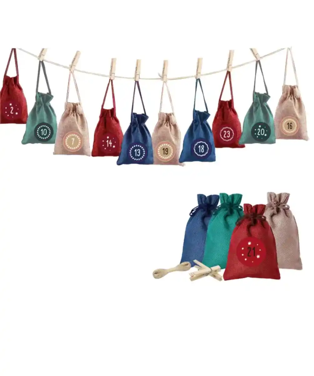 Bild 1 von Adventskalender Weihnachten, rot