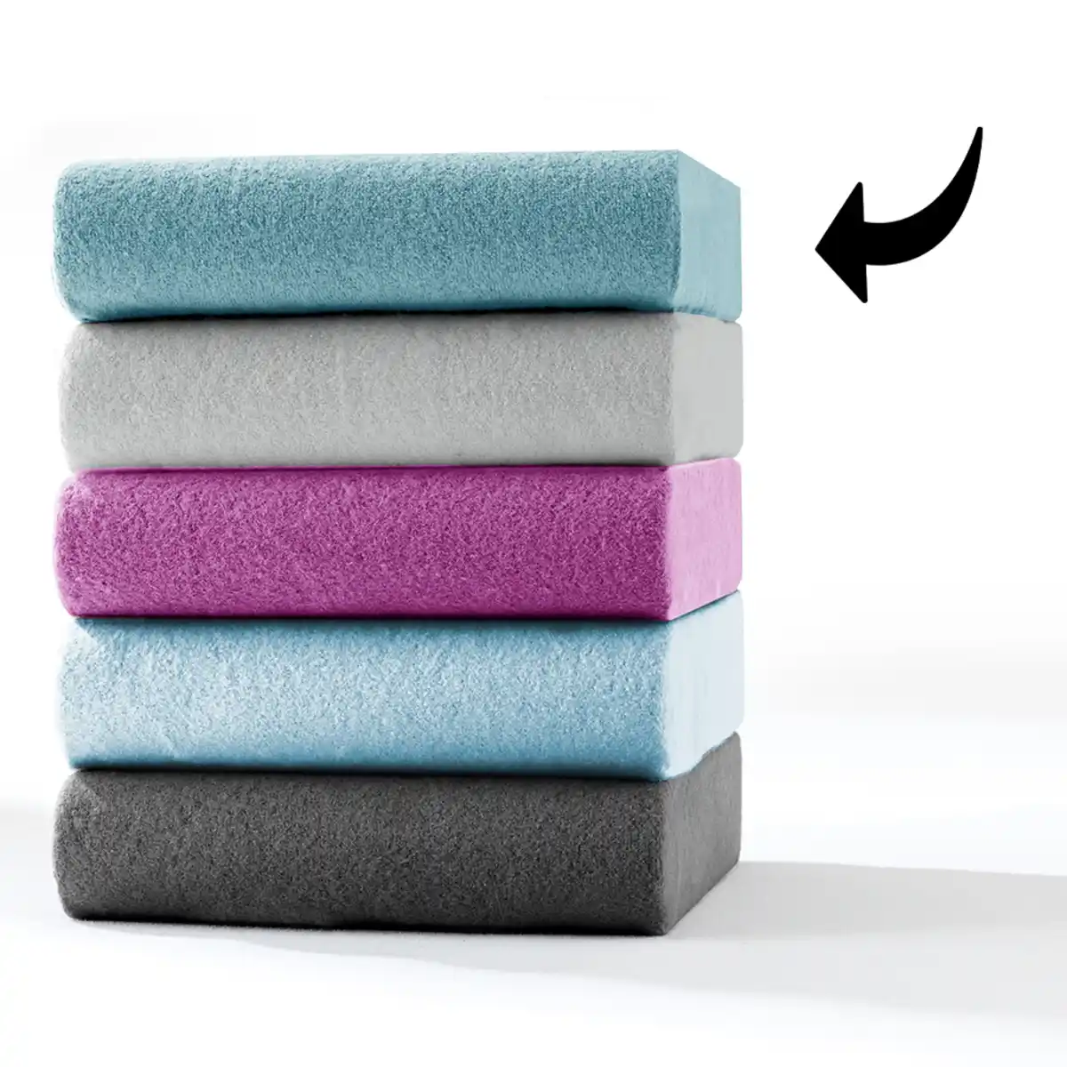 Bild 1 von Teddy Flausch Spannbetttuch ca. 90-100x200+30cm