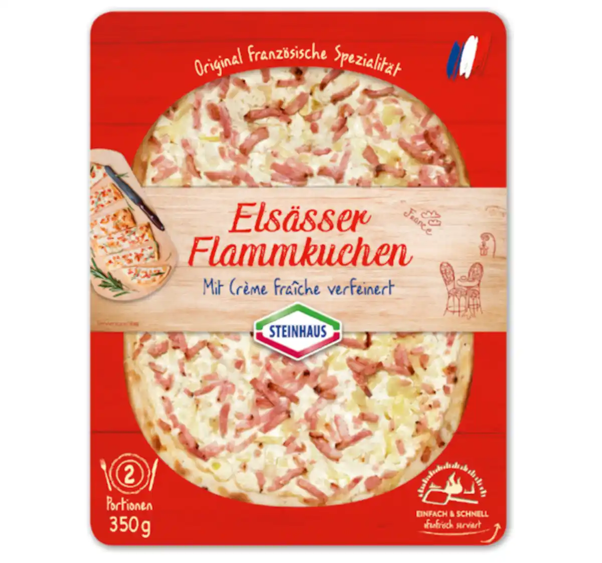 Bild 1 von STEINHAUS Elsässer Flammkuchen*