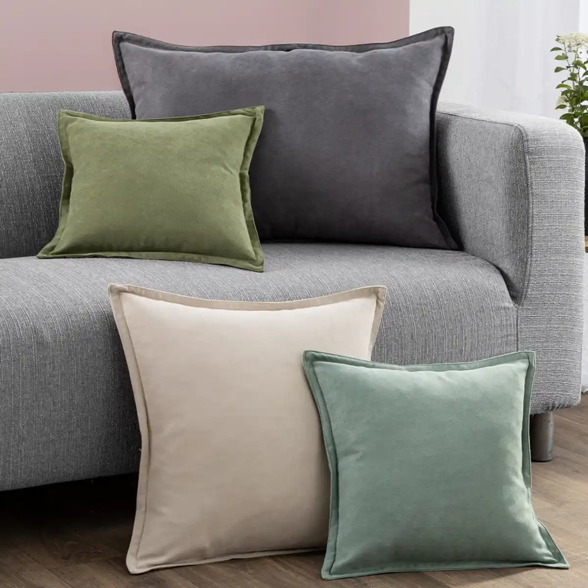 Bild 2 von Mikrofaser-Kissenhülle "Nizza"