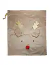 Bild 1 von Geschenksack Weihnachten, naturfarben