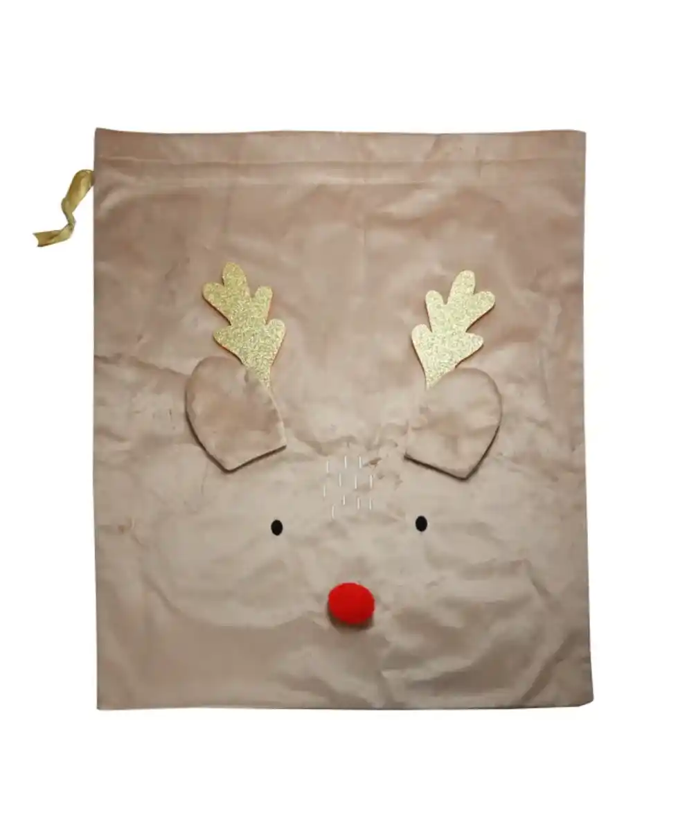 Bild 1 von Geschenksack Weihnachten, naturfarben