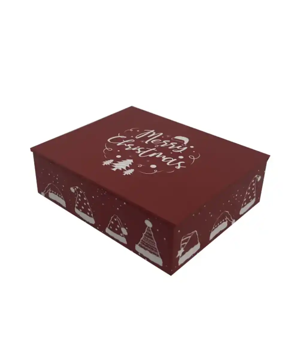 Bild 1 von Geschenkbox Weihnachten, rot