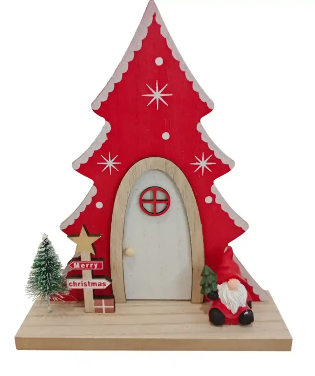 Bild 1 von Deko-Wichteltür, rot