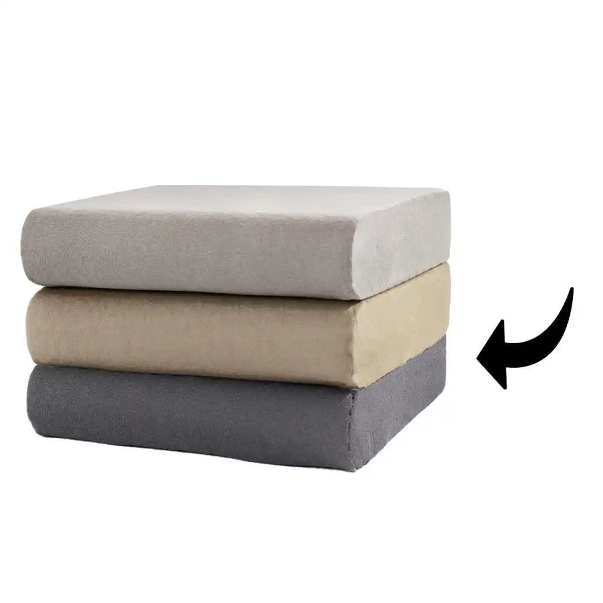 Bild 3 von Topper-Jersey-Spannbetttuch - ca. 180 - 200 x 200 cm