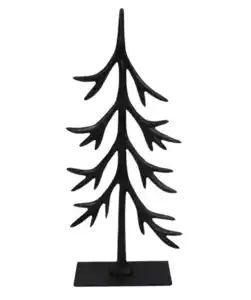 Deko-Tanne Weihnachten, schwarz