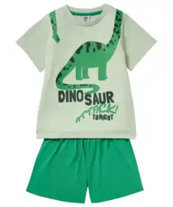 Pyjama Dino, hellgrün