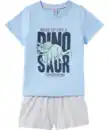 Bild 1 von Kurzer Pyjama, hellblau