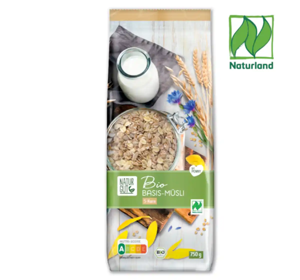 Bild 1 von NATURGUT Bio Basis-Müsli