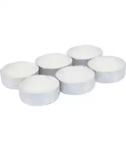 Maxi-Duftteelichter, creme
