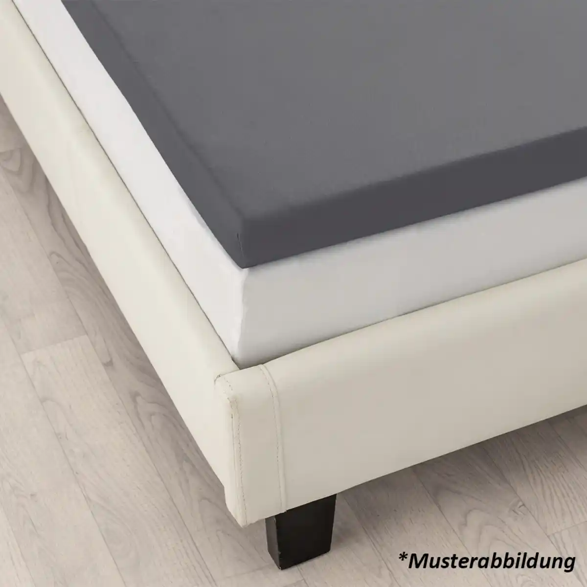 Bild 1 von Jersey Spannbetttuch mit Aloe Vera Topper 180-200x200 cm + 15 cm