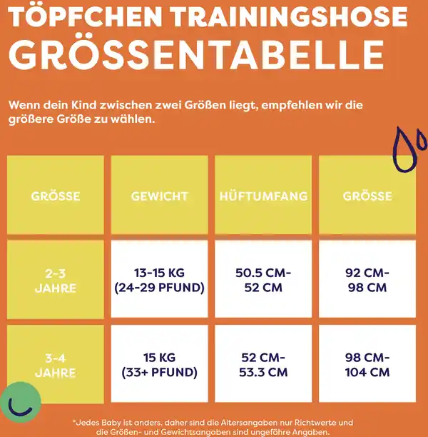 Bild 4 von bambino mio Töpfchen Trainingshose Fuchs, Gr. M, 3-4 Jahre